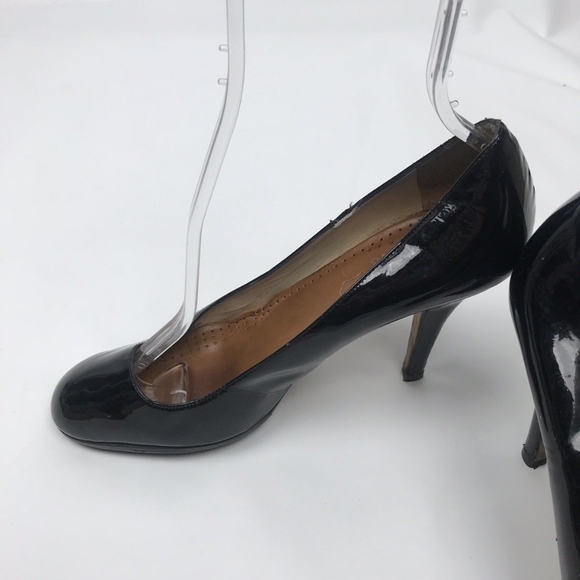 Kate Spade Black Patent Leather Round Toe Shoes - Picture 4 of 8